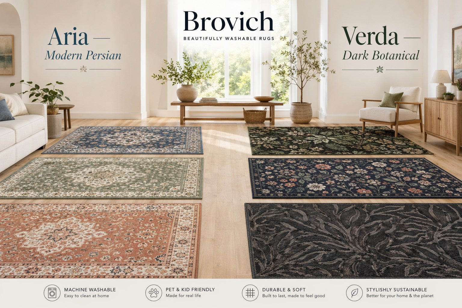 Washable Rugs for Modern Homes — Spill. Wash. Repeat.